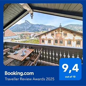 Apartment Neu! Moderner Bayrischer Flair Vor Pilatushaus, Oberammergau