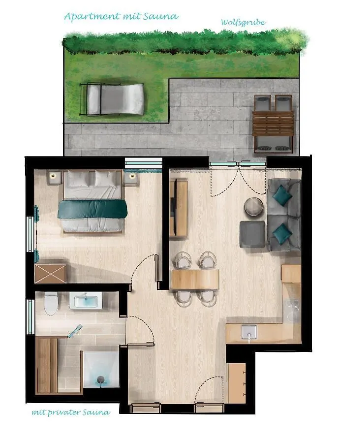 Apartment Ferienwohnungen Zober Am Muehlbach Oberammergau Germany